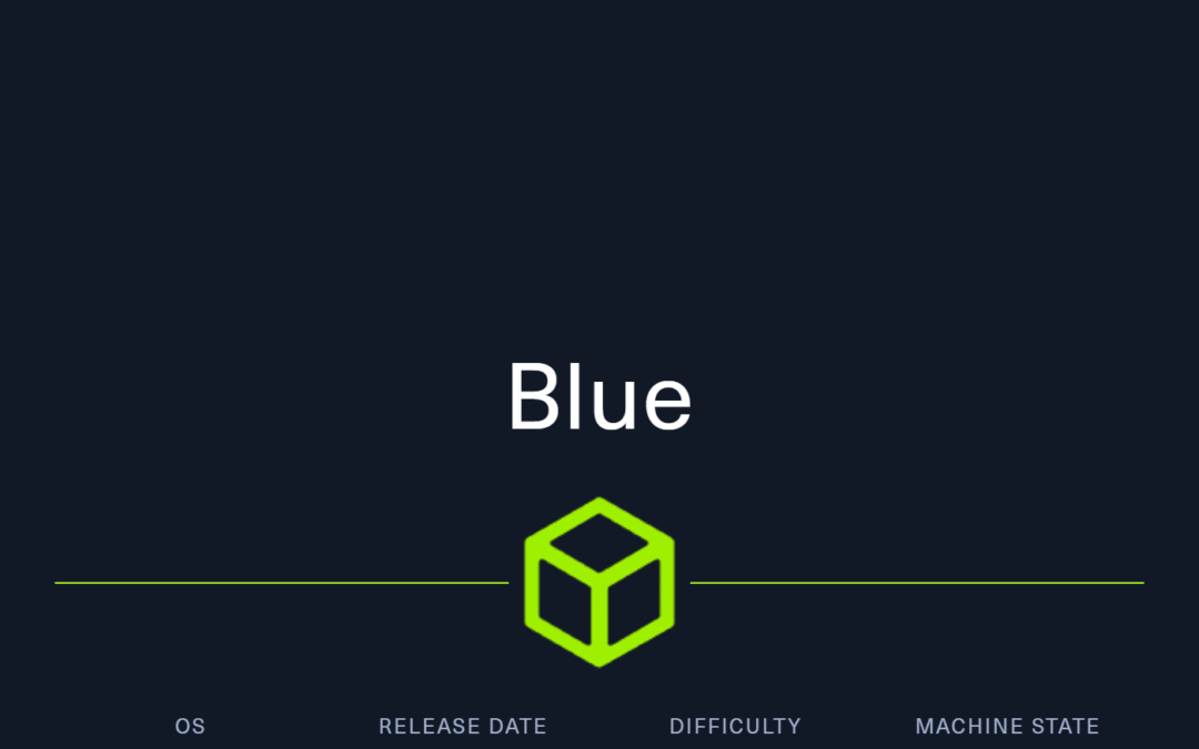 [HTB] Blue